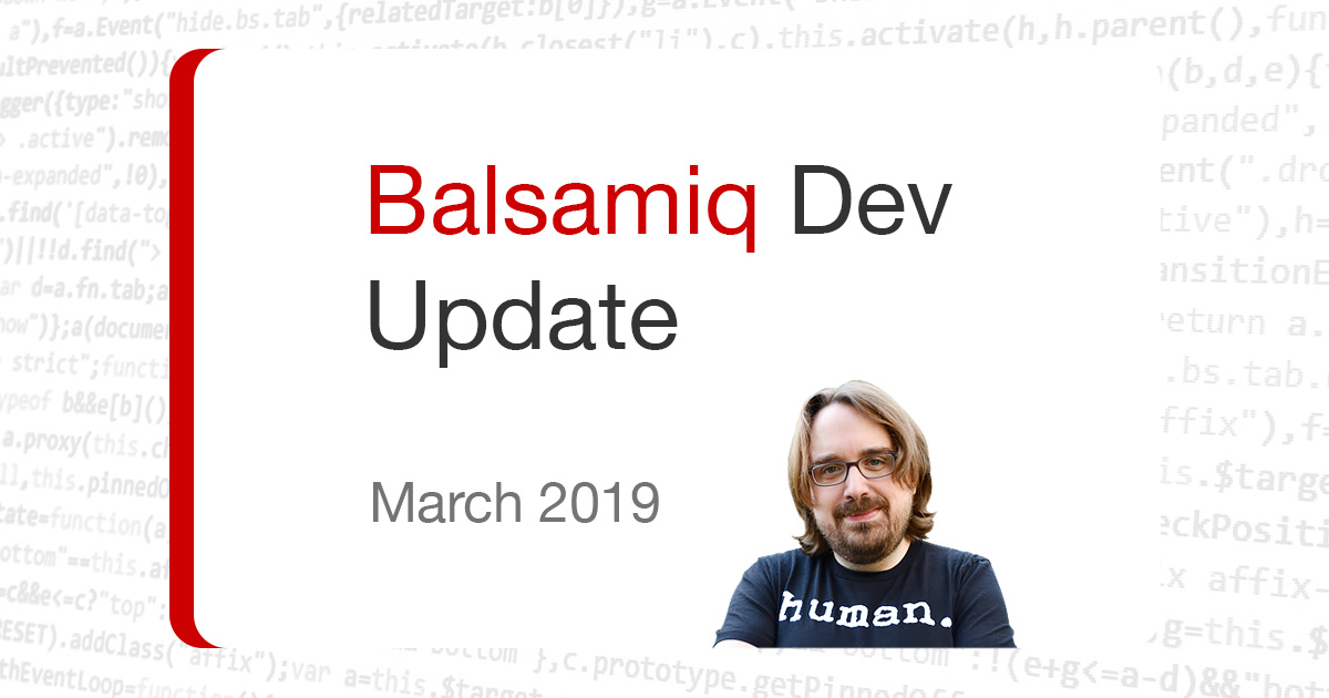 Dev update for March 12 2019