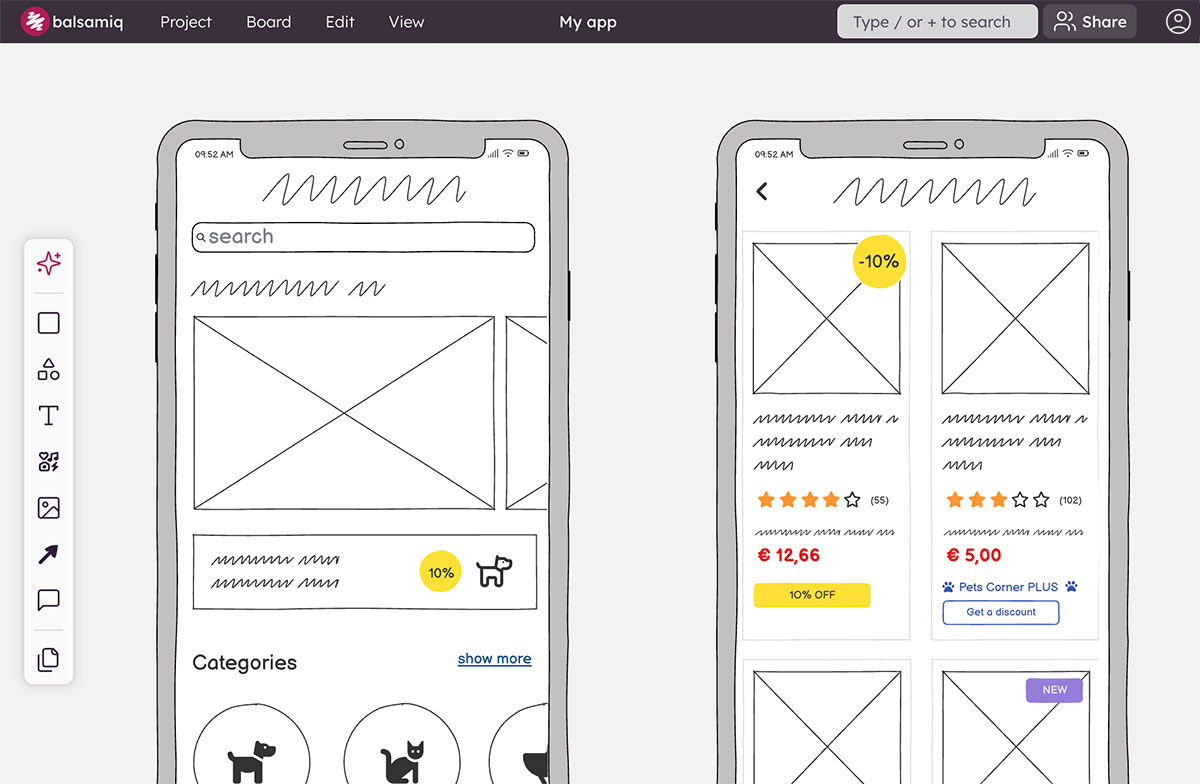 Try Balsamiq Cloud for free