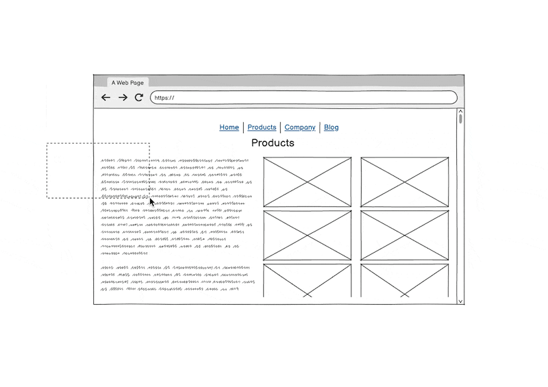 Hold ALT to select layered UI elements