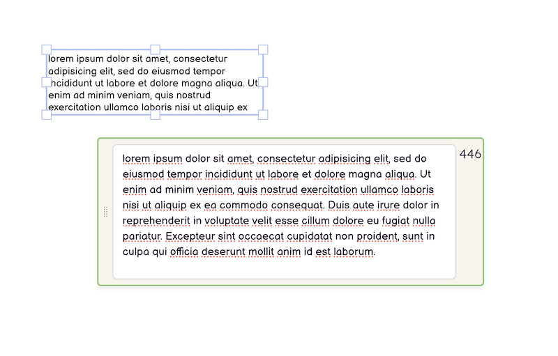 How to add lorem ipsum to text elements